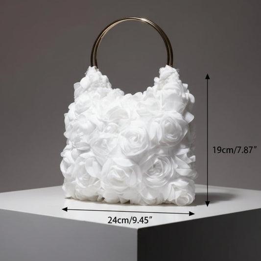 Elegant Rose Flower Bag