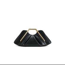 Black handbag with gold accents on a white background, featuring the brand 'OFFSOUL'.
