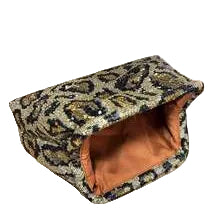 Elegant Leopard Print Women's Clutch Bag